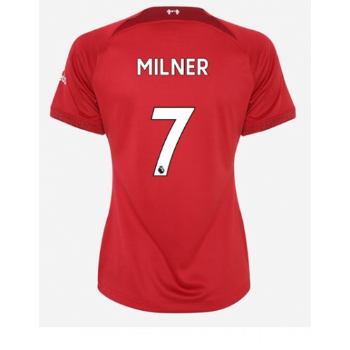 Liverpool James Milner #7 Hjemmedrakt Kvinner 2022-23 Kortermet Liverpool James Milner #7 Hjemmedrakt Kvinner 2022-23 Kortermet